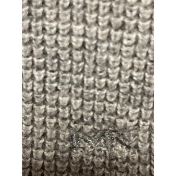 Michael Kors Wool Blend Grey Knit Crew Neck Sweater Pull Over Men's Size Medium - Picture 2 of 8